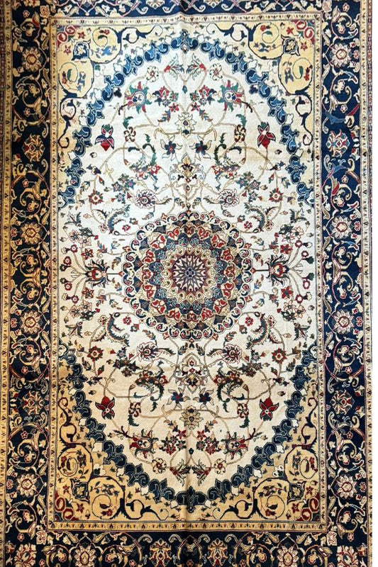 Isfahan Rug - 10x6.8 Feet Persian Legacy