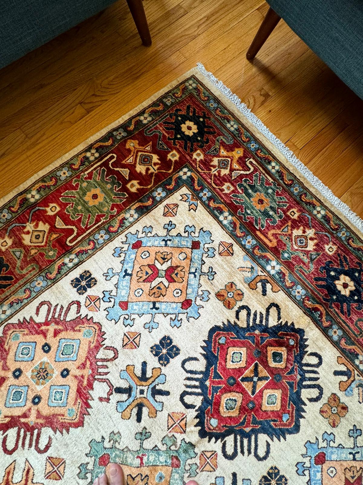 Kabul Heritage Chobi Wool Rug - 10x6 ft