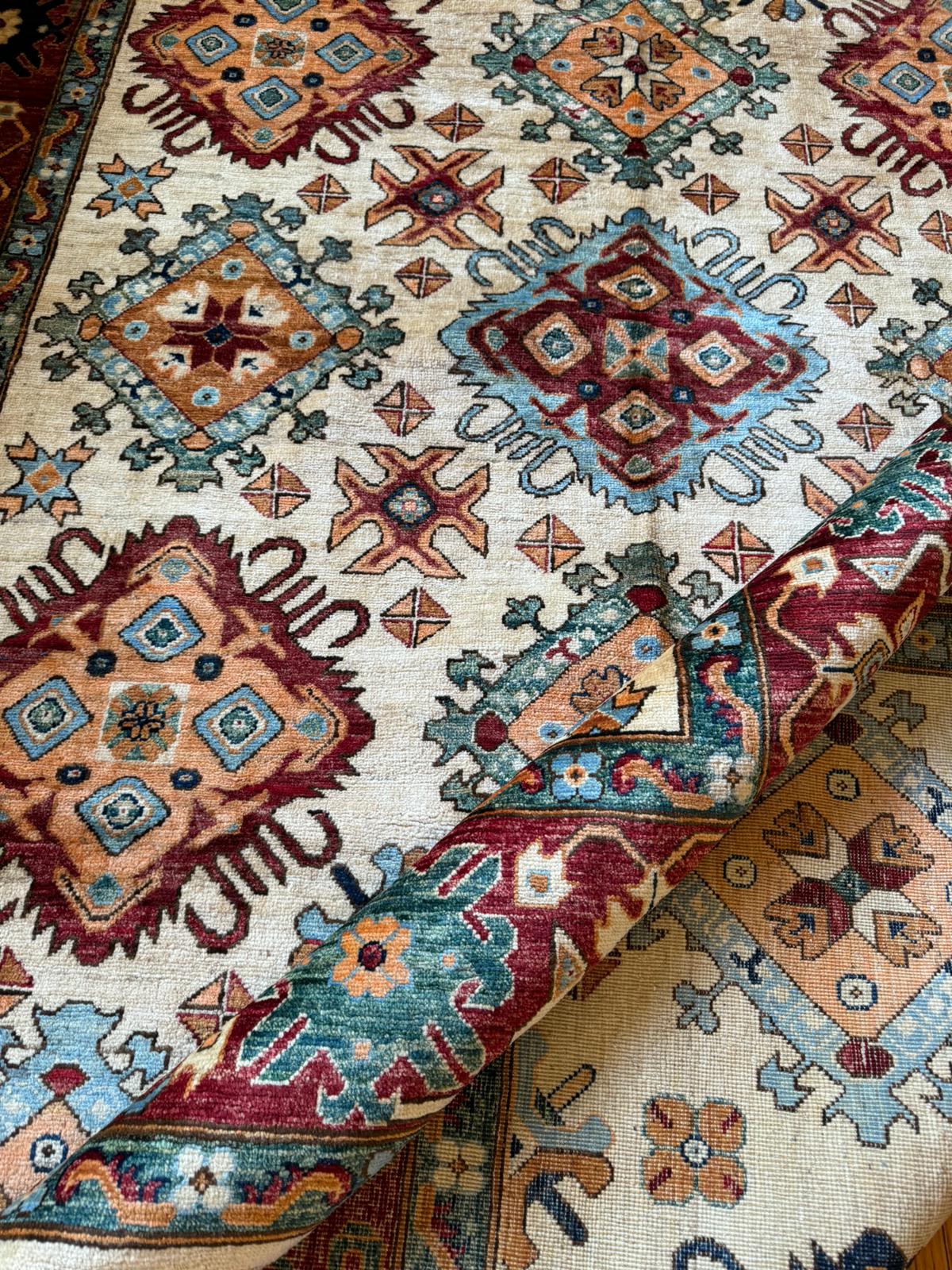 Kabul Heritage Chobi Wool Rug - 10x6 ft