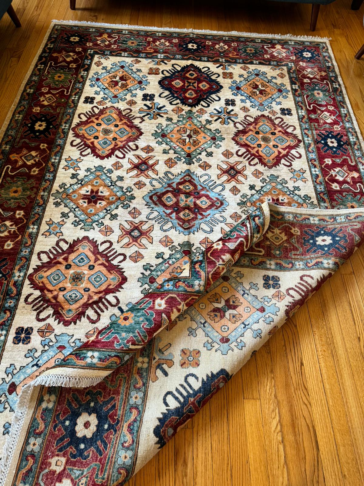 Kabul Heritage Chobi Wool Rug - 10x6 ft