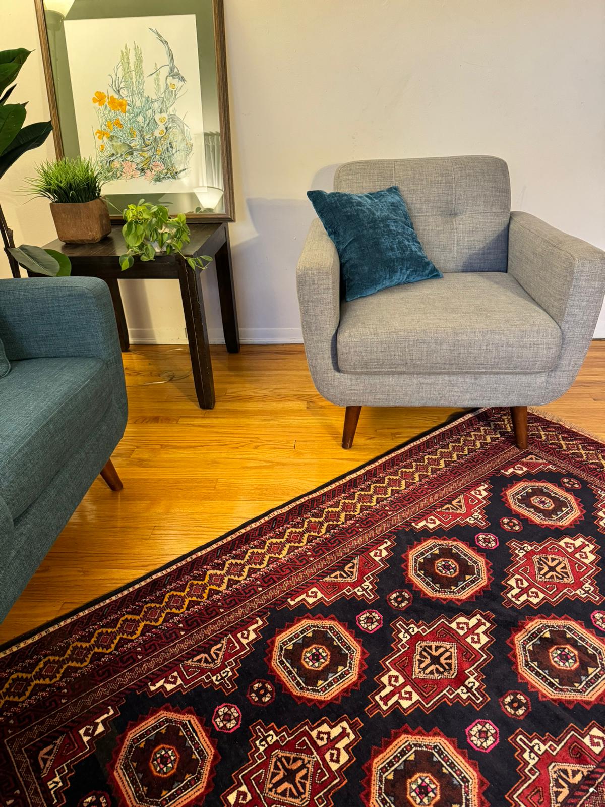 Herat Tribal Rug - 6.8x4.2 Feet