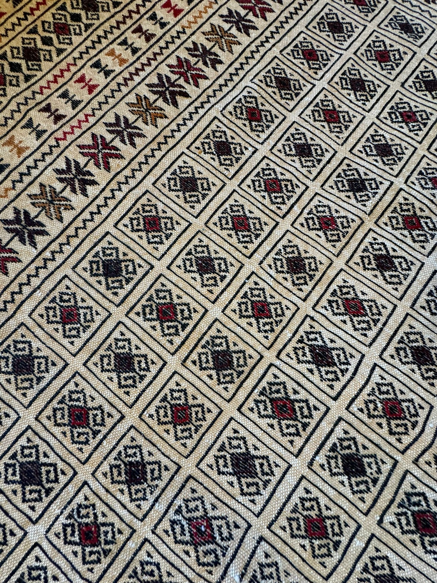 Ghalmoori Kilim- Handcrafted Afghan Weave 9.5x6.5ft