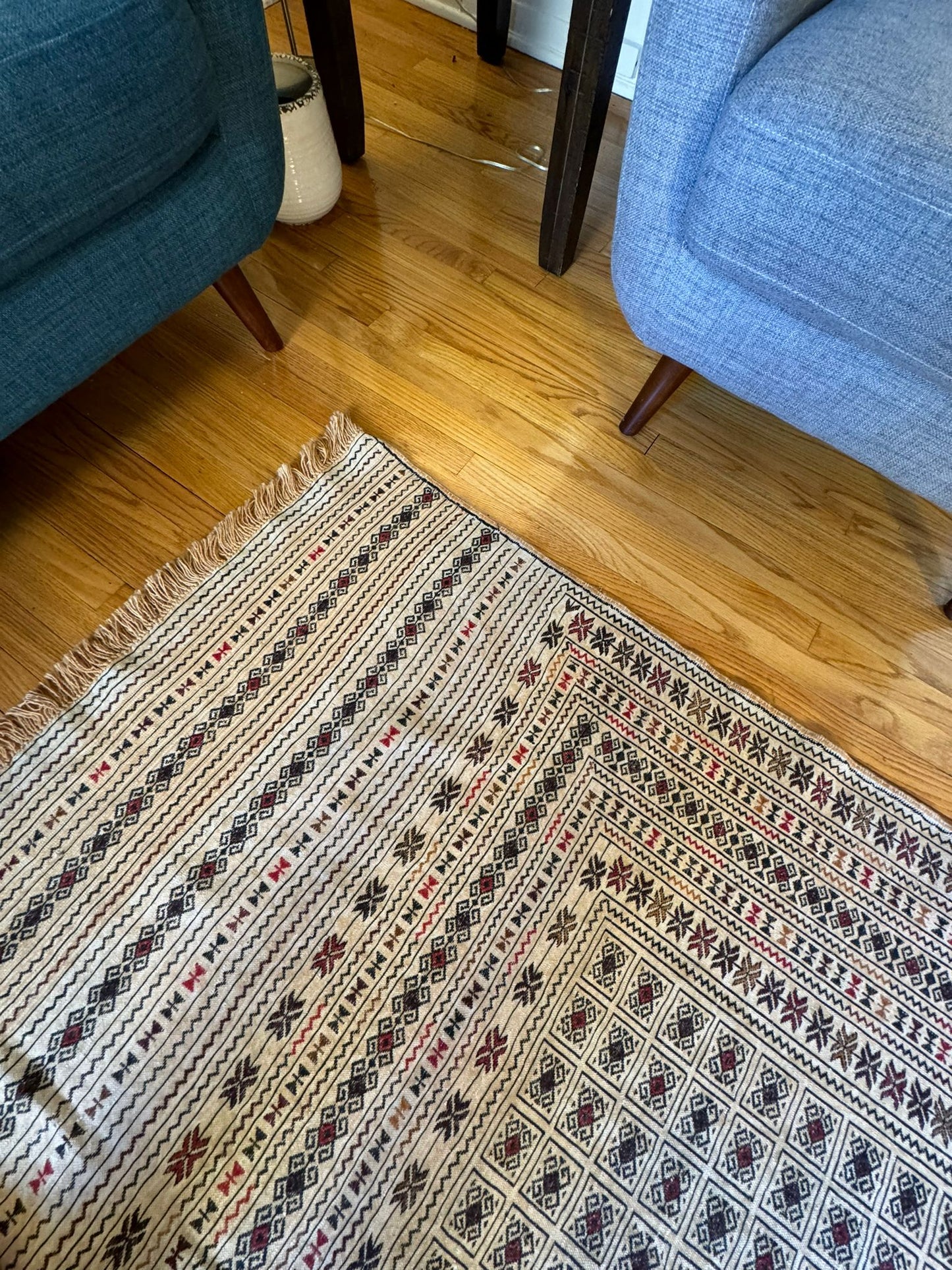 Ghalmoori Kilim- Handcrafted Afghan Weave 9.5x6.5ft