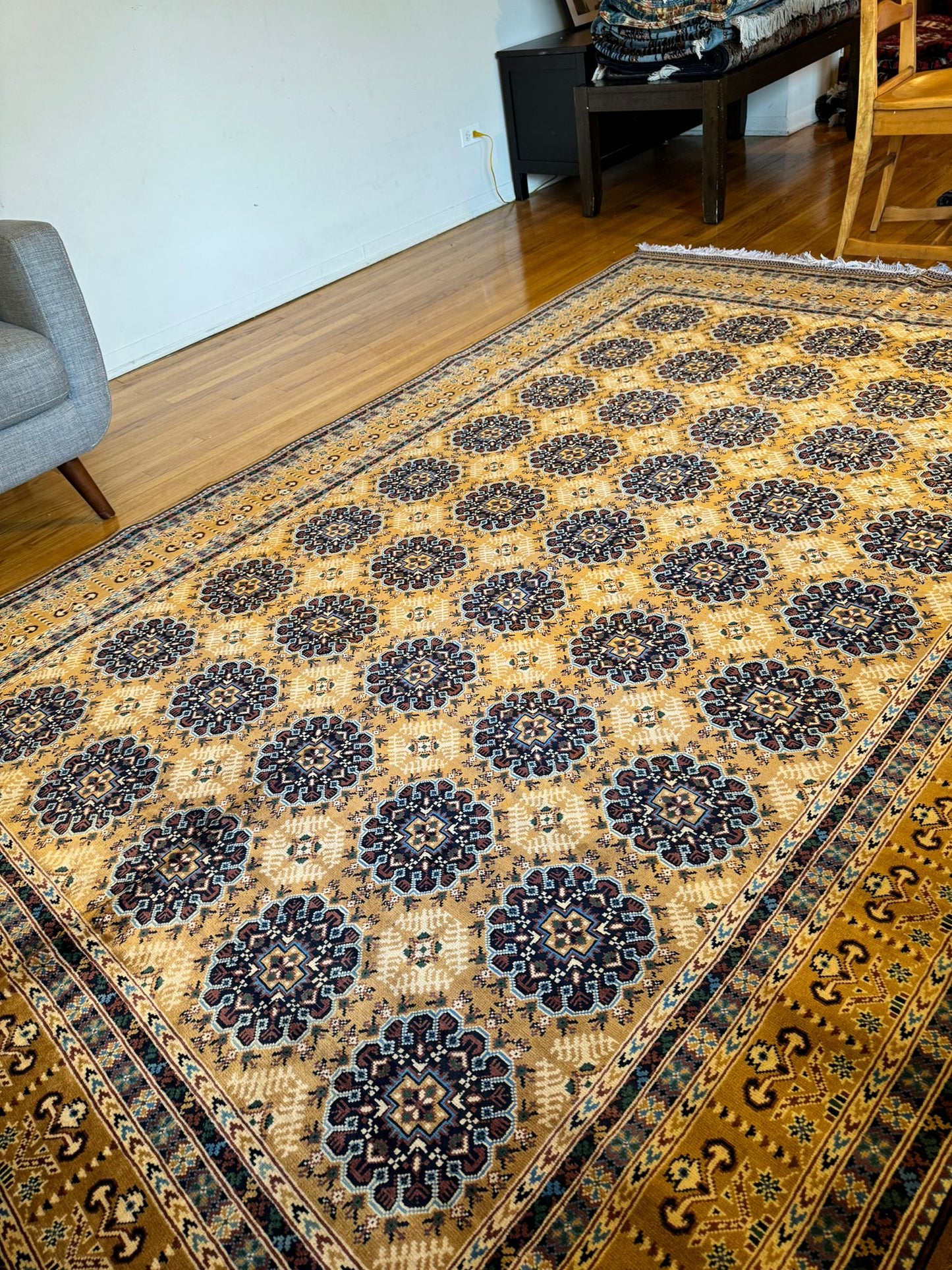 Tobra Gul Hand-Knotted Rug - 10x6.8ft