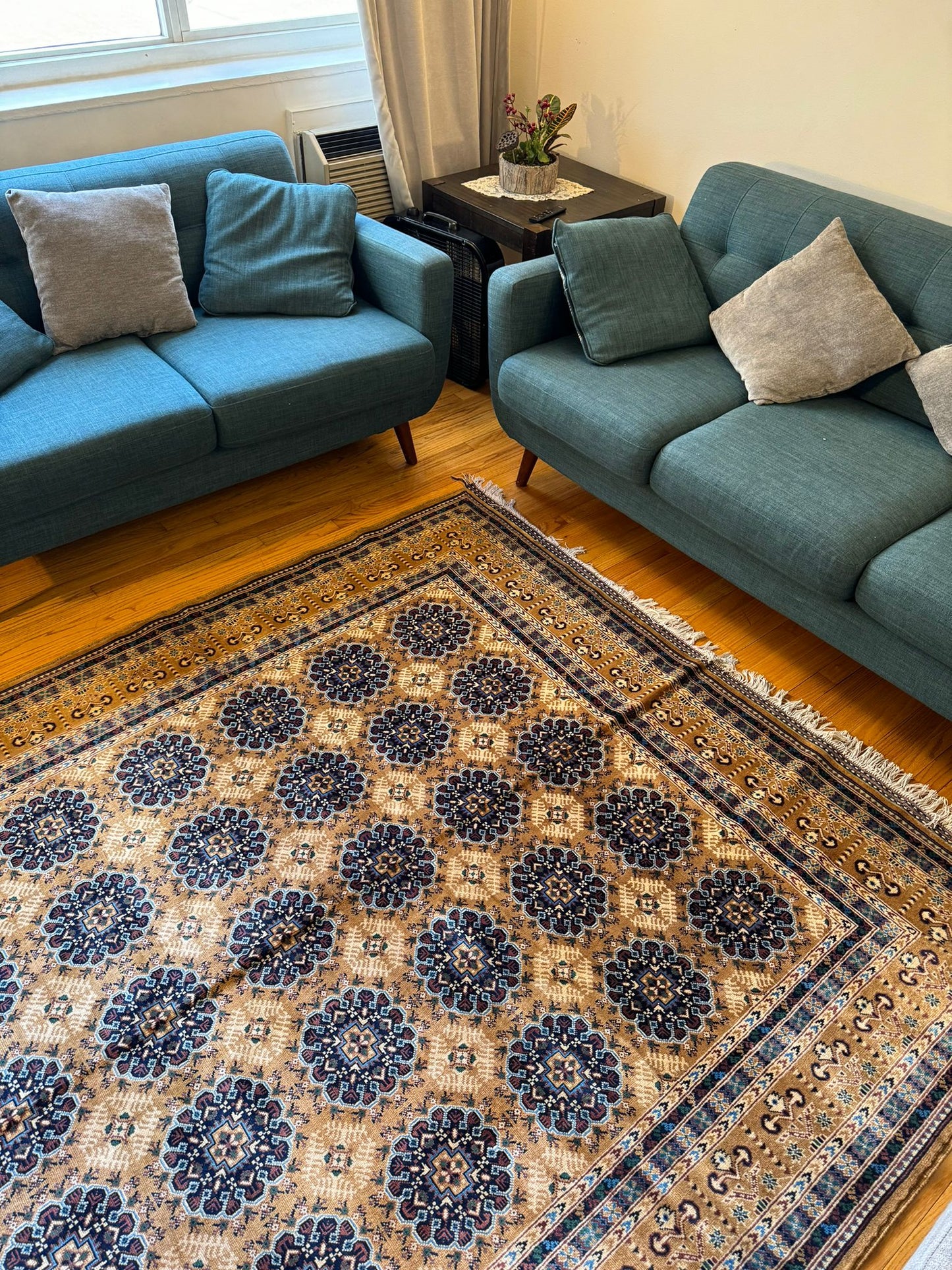 Tobra Gul Hand-Knotted Rug - 10x6.8ft