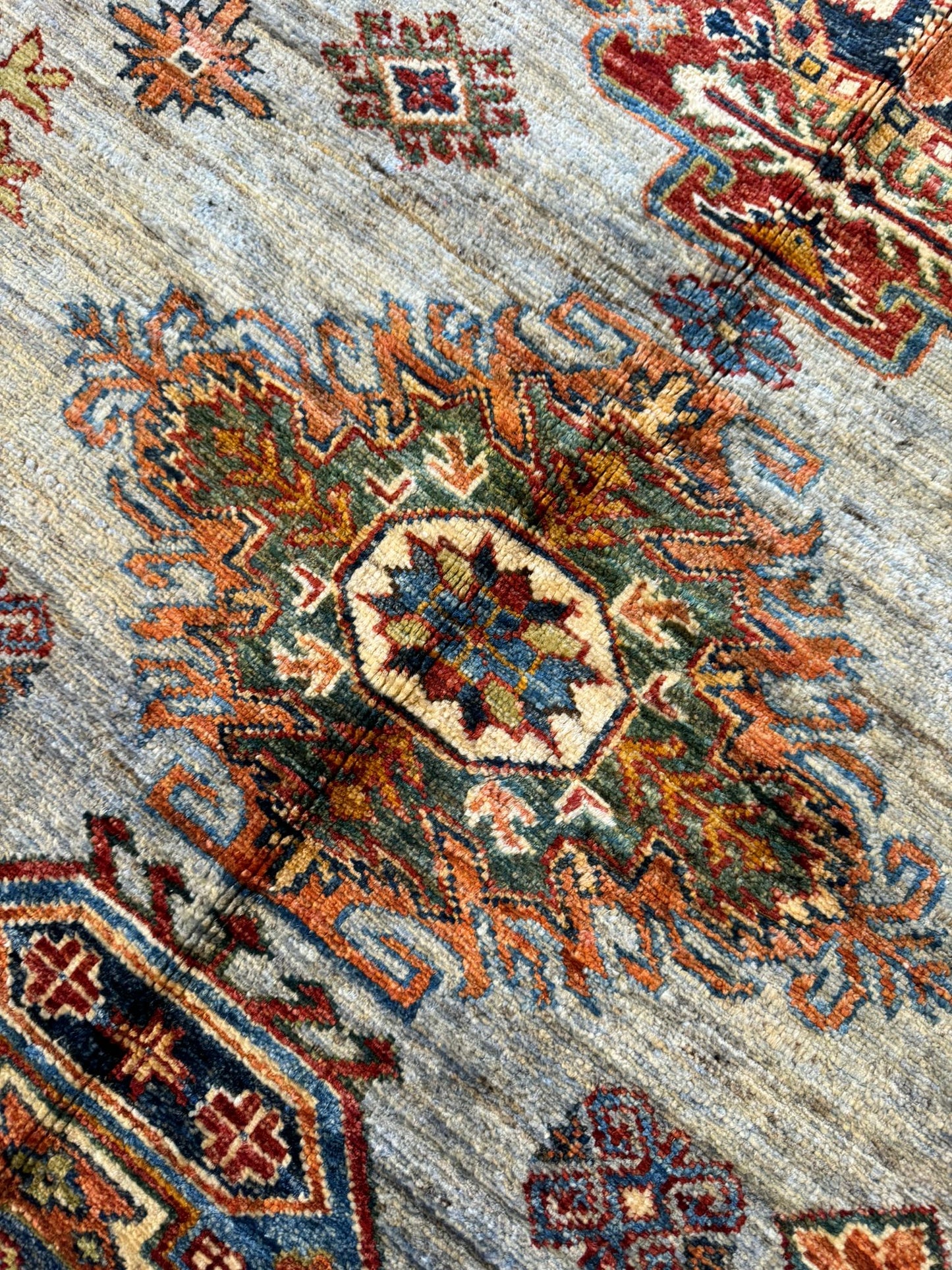 Handwoven Qazaq Rug