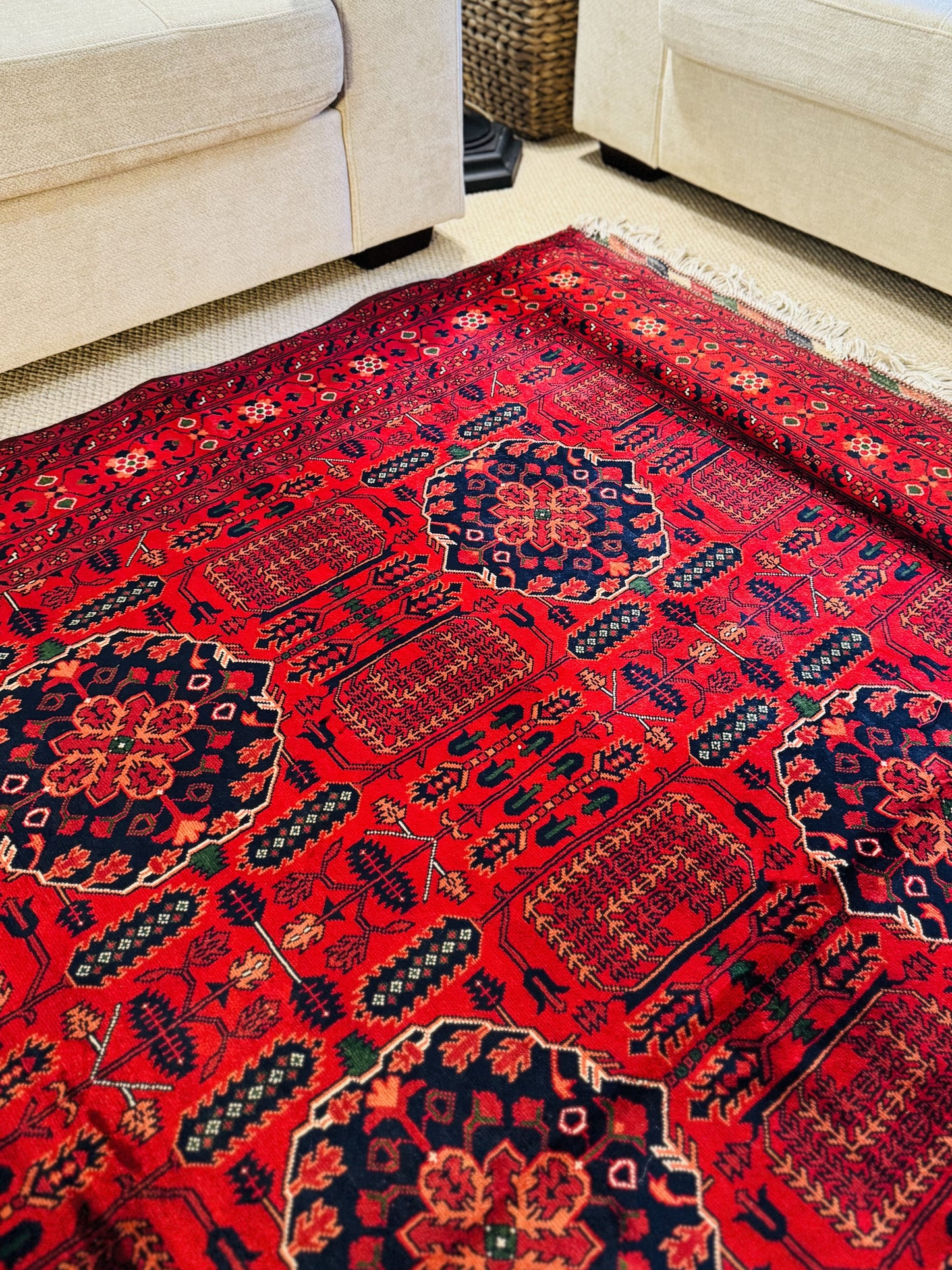 Red Area Rug