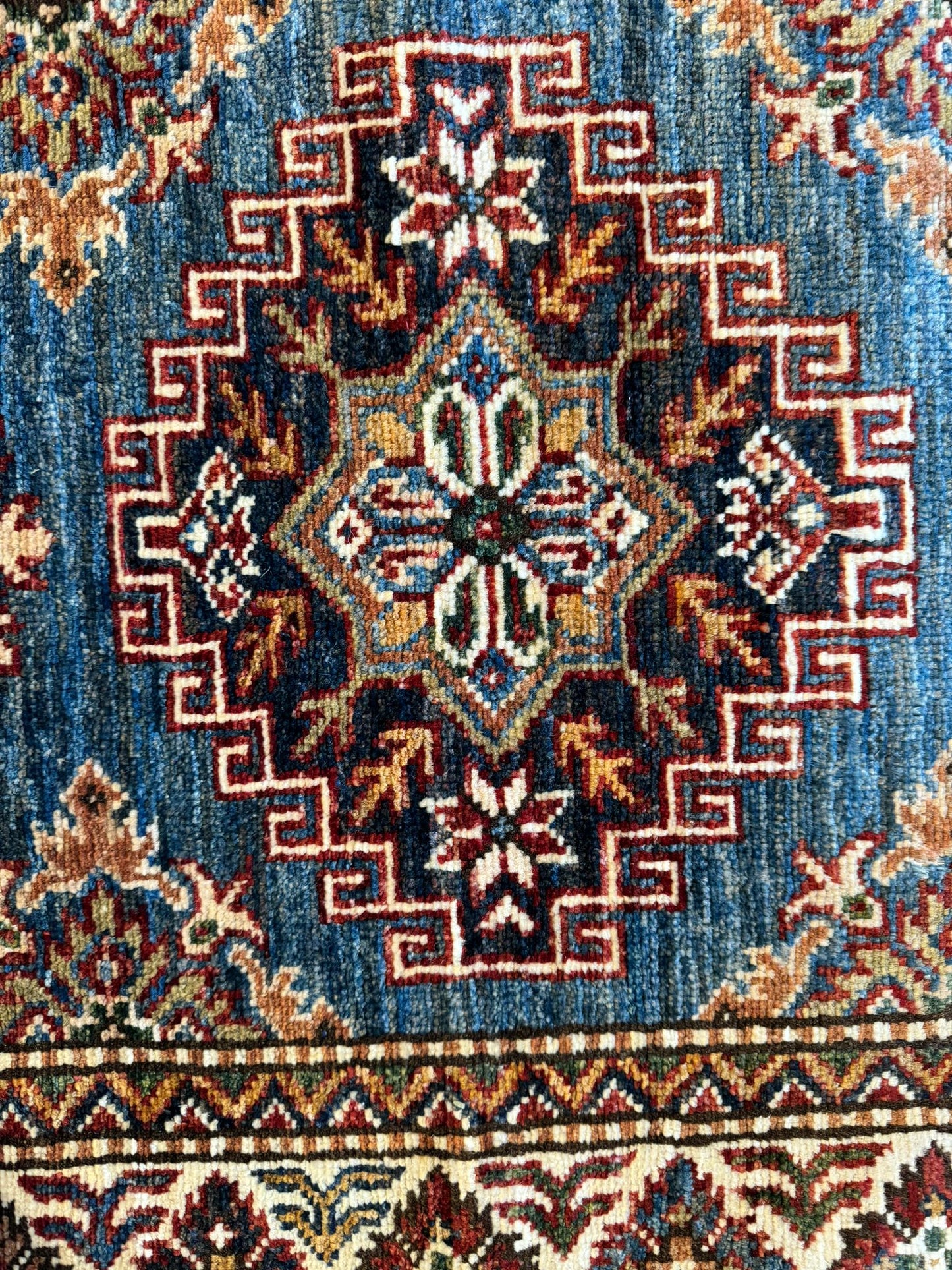 Qazaq Runner Rug 8.2 x 2.7 feet
