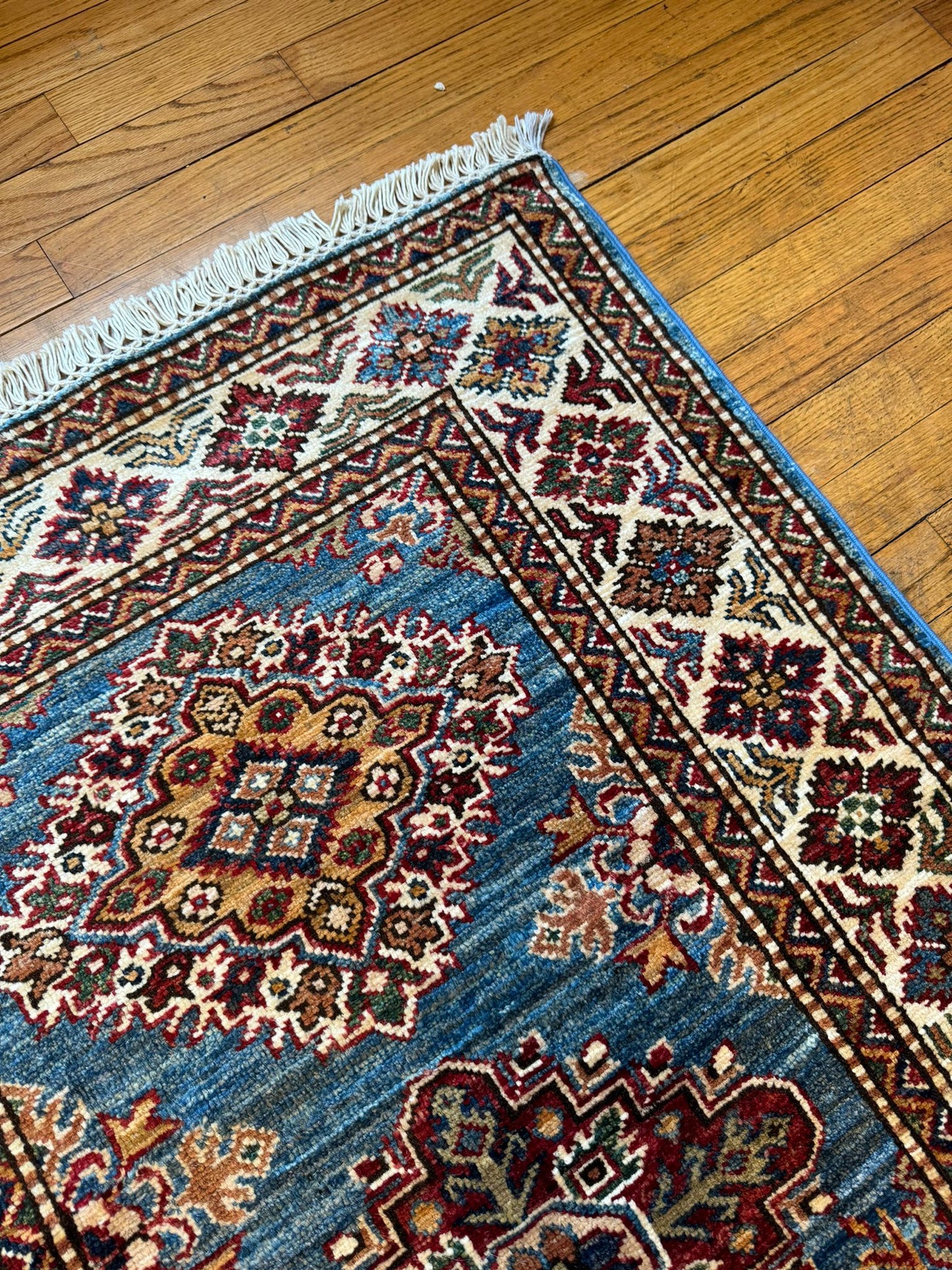 Qazaq Runner Rug 8.2 x 2.7 feet