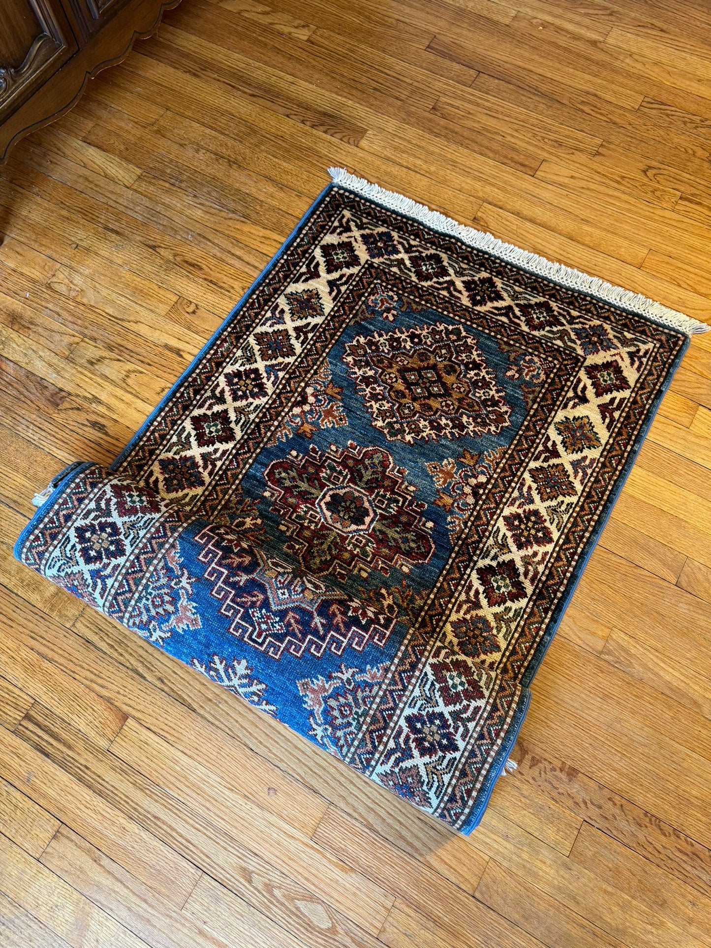 Qazaq Runner Rug 8.2 x 2.7 feet