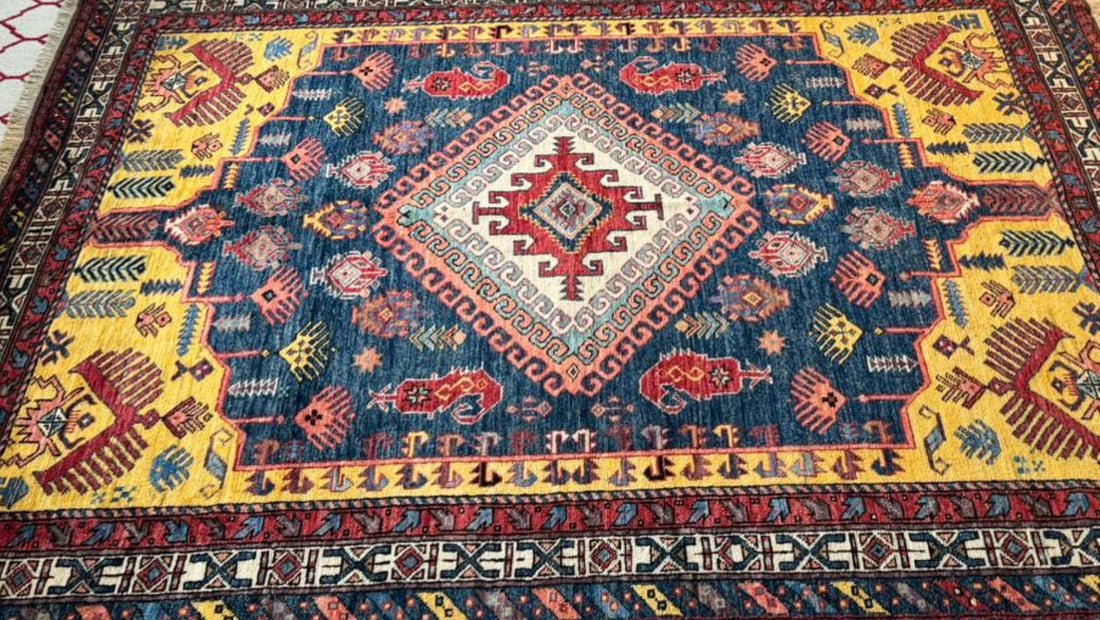 Afghan Hand-knotted Area Rug