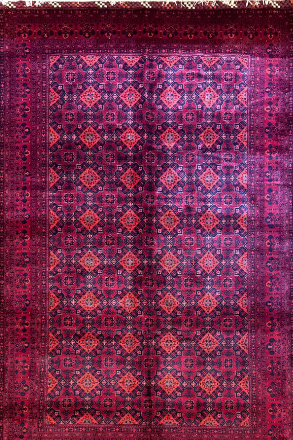 Handwoven 6.8x10 ft Yosofi Rug - Mazar Design