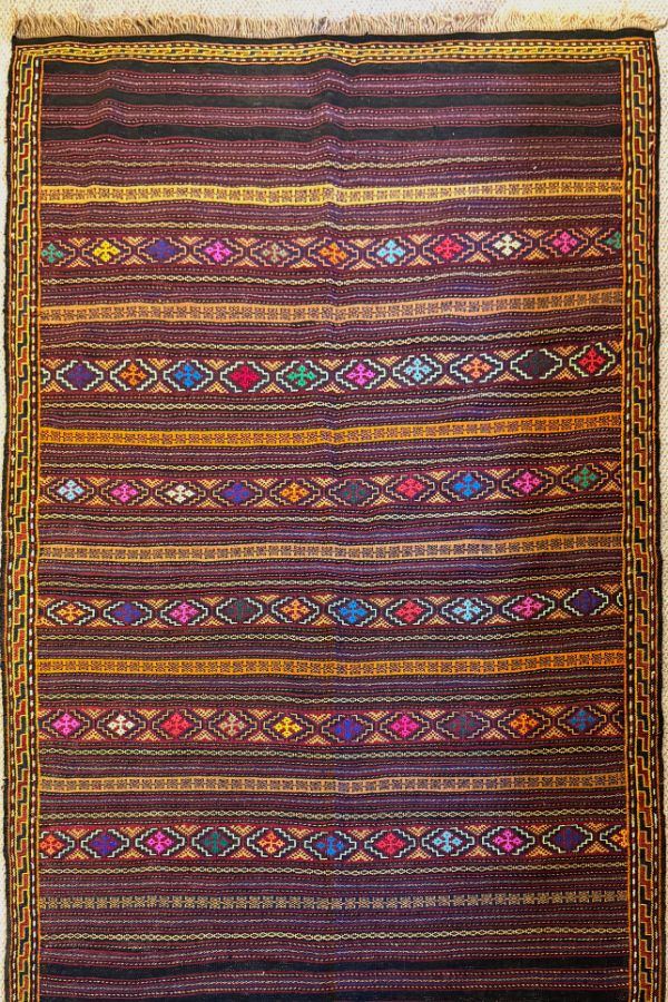 Handwoven 7x4 ft Laghari Rug - Badghis Design