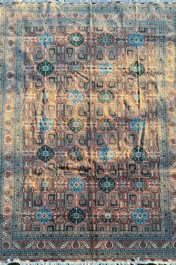 Hand-Knotted Gandomak Rug of Afghanistan - 9' x 12'