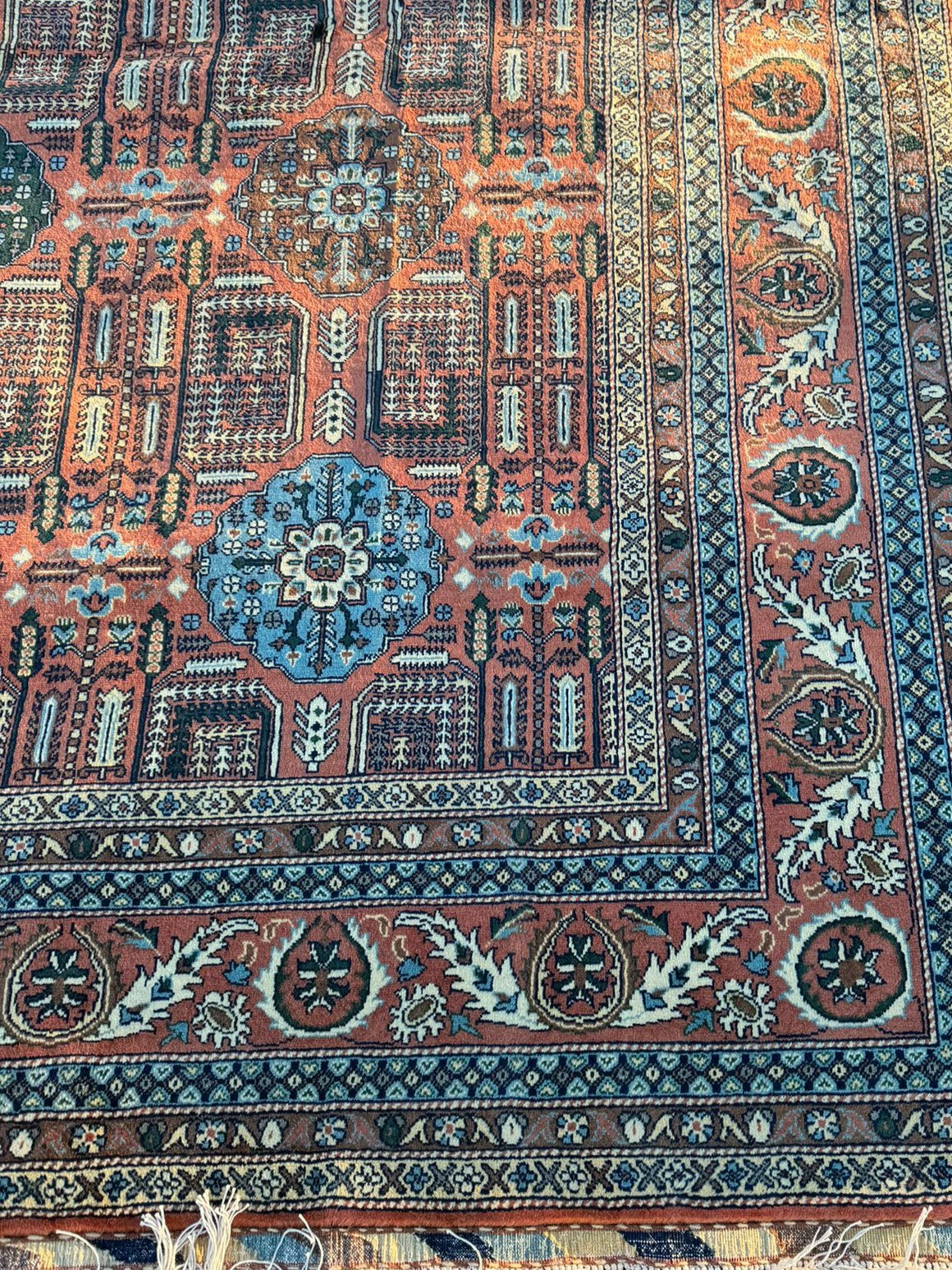 Hand-Knotted Gandomak Rug of Afghanistan - 9' x 12'