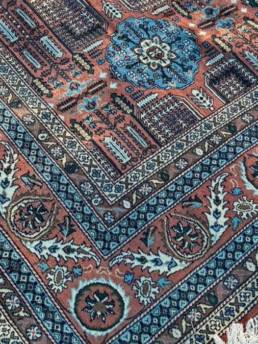 Hand-Knotted Gandomak Rug of Afghanistan - 9' x 12'