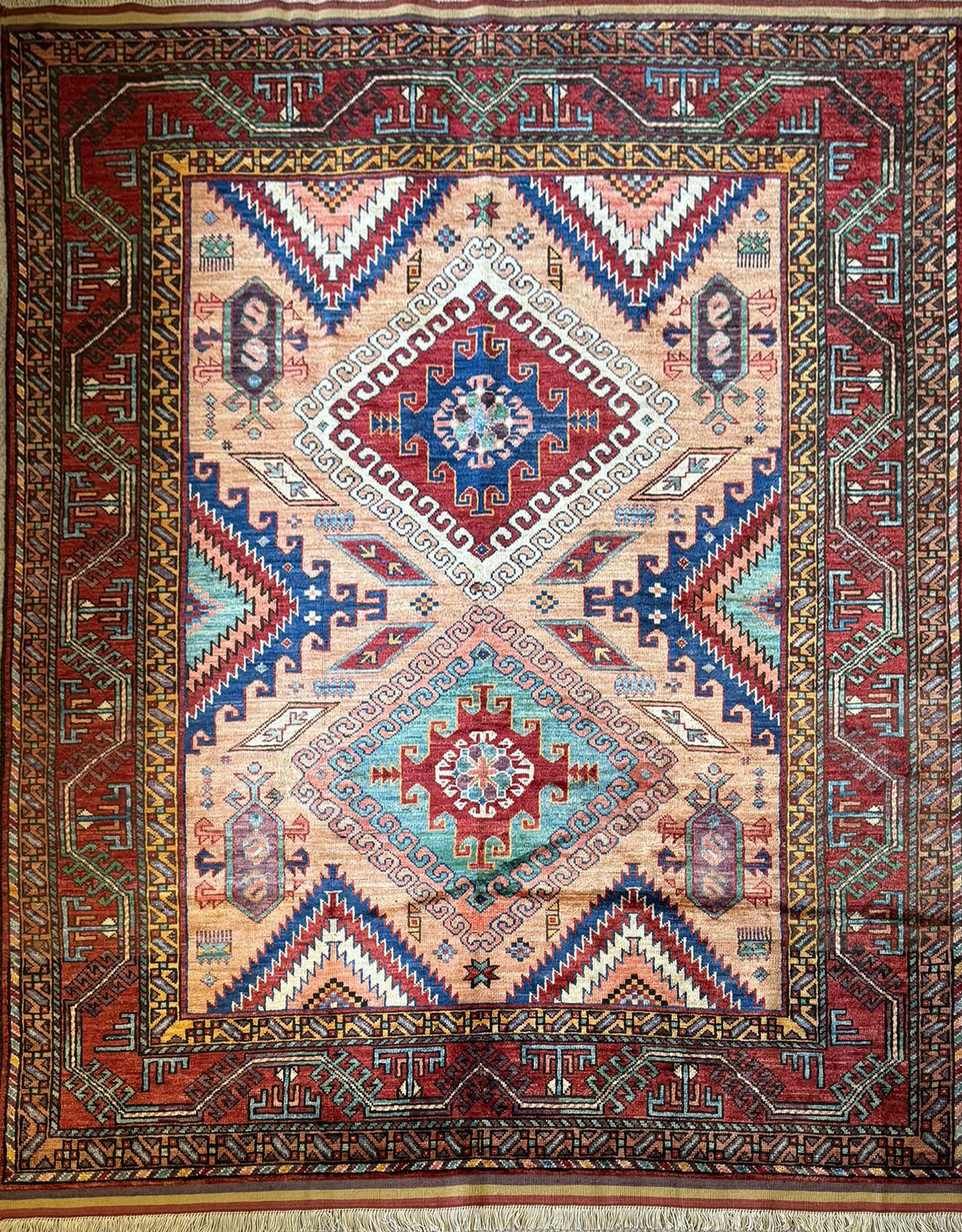 Handmade Area Rug-Bazo Band Baluch Tapestry