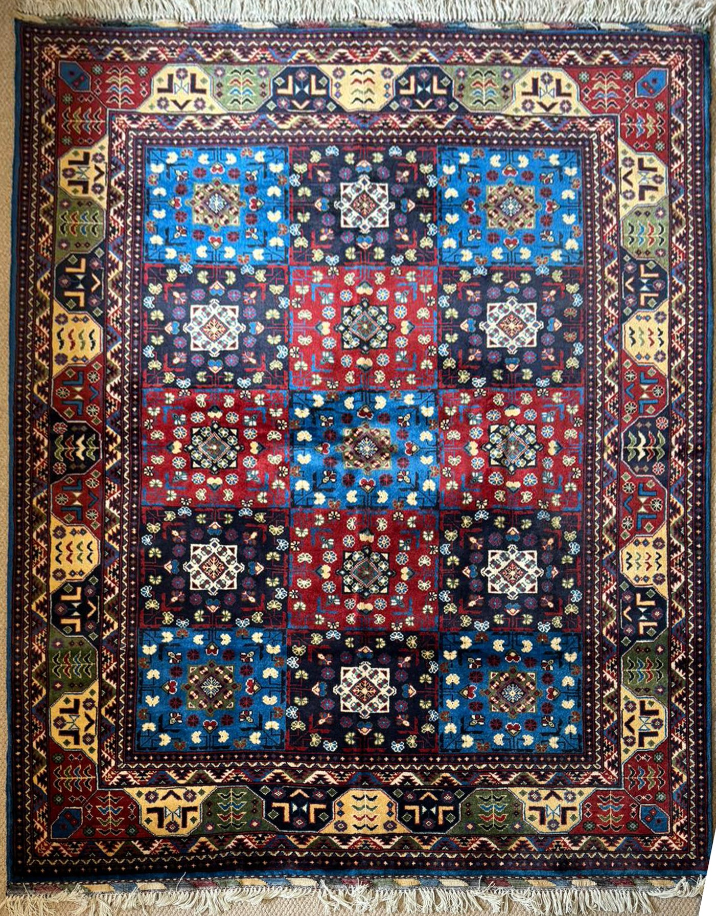 Handwoven Afghan Rug