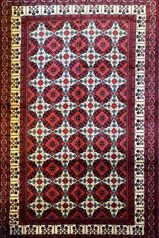 Mazar Sharif Yousofi Rug - Intricate Tradition 10x6.5ft