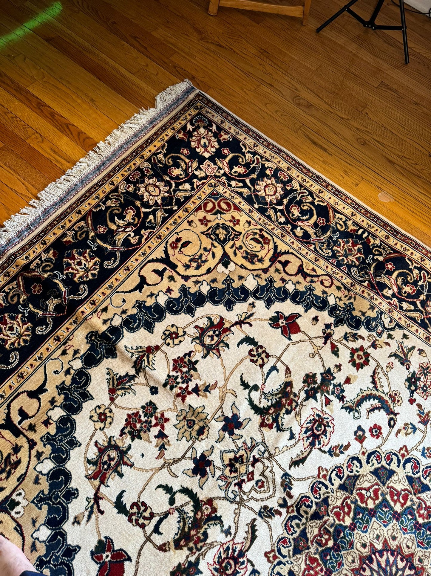 Isfahan Rug - 10x6.8 Feet Persian Legacy