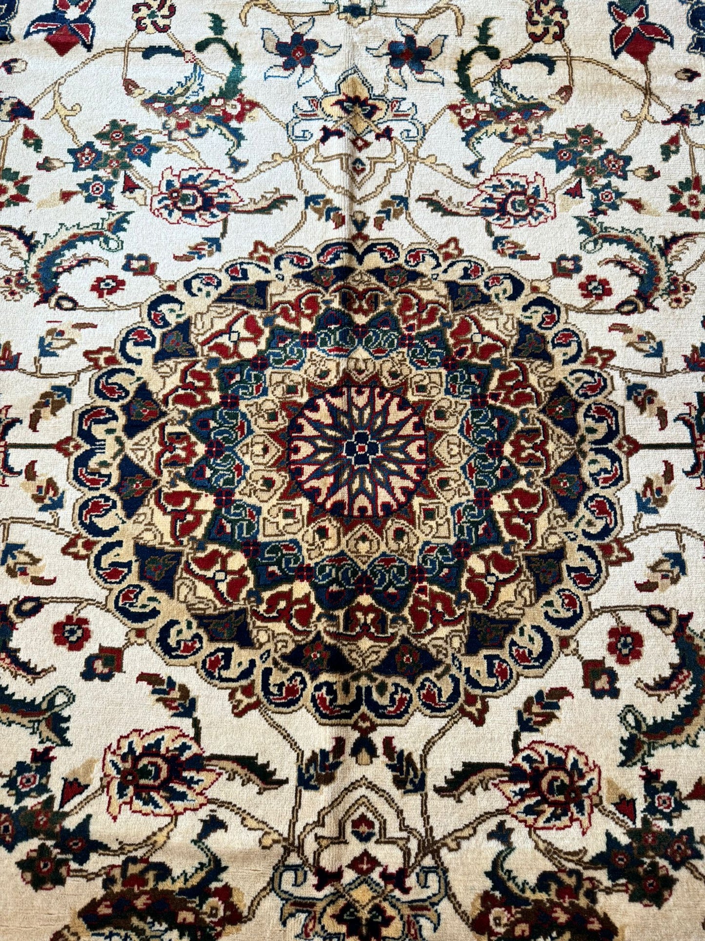 Isfahan Rug - 10x6.8 Feet Persian Legacy