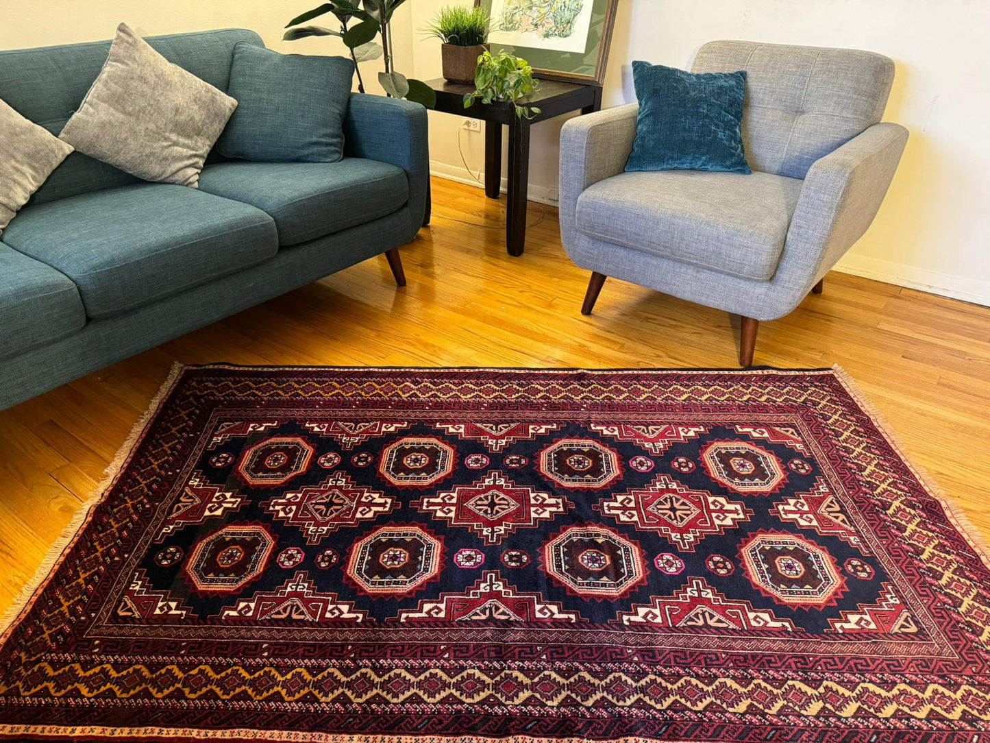 Herat Tribal Rug - 6.8x4.2 Feet