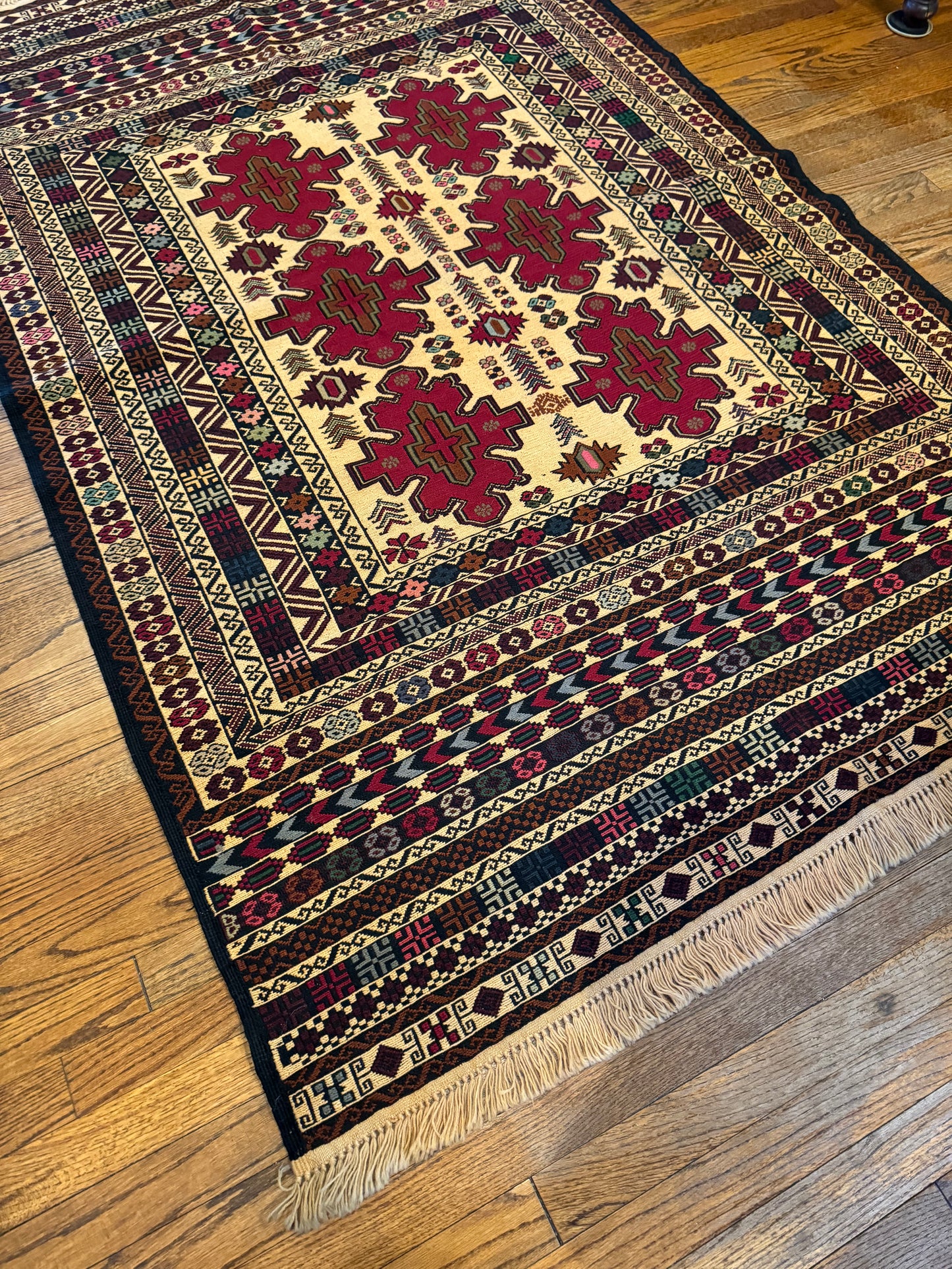 Herat Maliki Kilim Rug (6.5 x 4.3 ft)